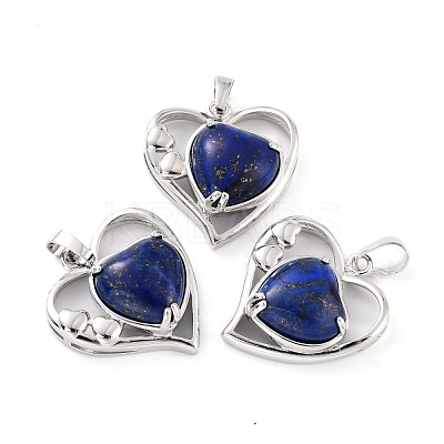 Natural Lapis Lazuli Pendants G-C236-01D-P-RS-1
