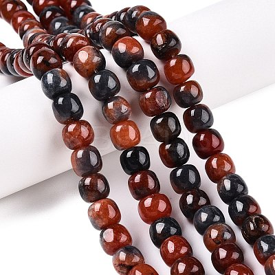 Dyed Natural White Jade Beads Strands G-T138-D23-1