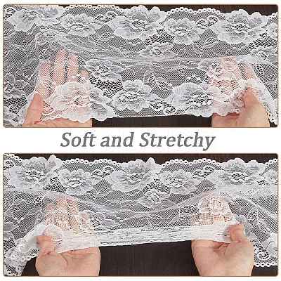 Polyester Lace Trim Ribbon OCOR-WH20006-33A-1