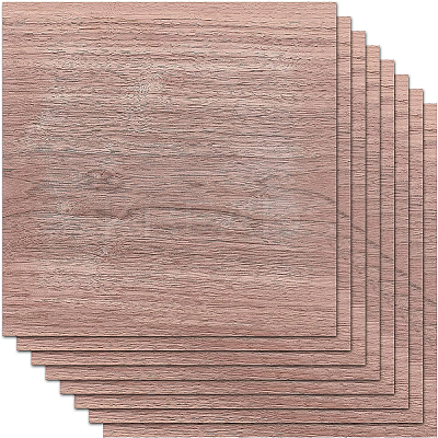 8 Sheets Walnut Wood Sheet DIY-BC0005-38-1