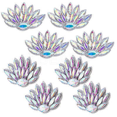 Glass Clothing Patches LS-PATC-WH0028-025A-1