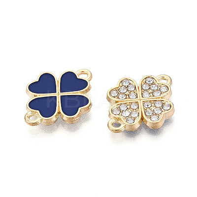 Saint Patrick's Day Alloy Shamrock Connector Charms FIND-N008-23KCG-1