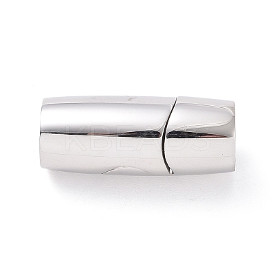304 Stainless Steel Magnetic Clasps with Glue-in Ends STAS-G276-31-1