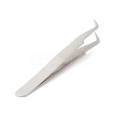 Tarnish Resistant 201 Stainless Steel Beading Tweezers TOOL-R018-01-1