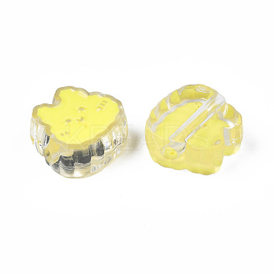 Transparent Acrylic Beads X1-ACRC-S039-02C-1