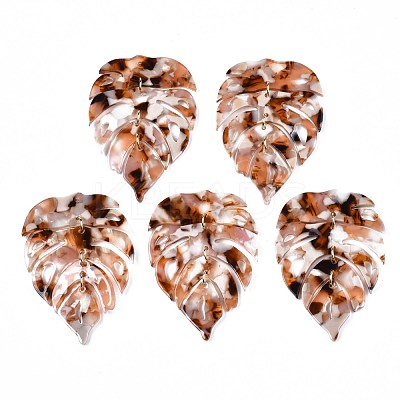 Cellulose Acetate(Resin) Big Pendants KY-S136-452C-1