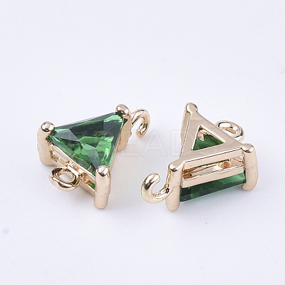 Transparent Glass Links connectors GLAA-T007-23B-1