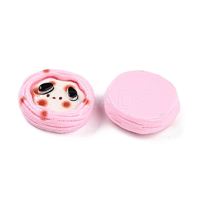 Cartoon Opaque Resin Decoden Cabochons RESI-N039-129A-1