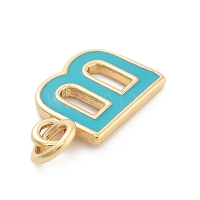 Rack Plating Brass Pendants KK-C065-03B-G-1
