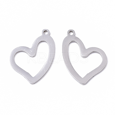Tarnish Resistant 201 Stainless Steel Pendants STAS-N091-92-1