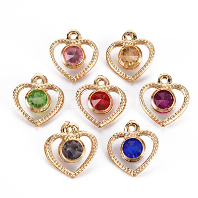 Rack Plating Eco-Friendly Iron Charms IFIN-Q133-001-NR-1