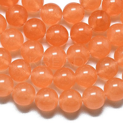 Natural Malaysia Jade Beads Strands G-L645-C01-10mm-20-1