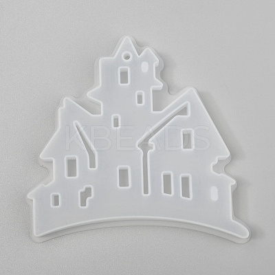 Halloween DIY Castle Ghost Silicone Molds DIY-L021-50-1