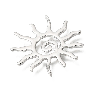 Hammered Alloy Pendants PALLOY-B016-03A-P-1