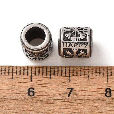 316 Surgical Stainless Steel European Beads SA-CBA7555-01AS-03-1