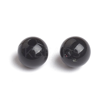 Opaque Acrylic Beads PL682-4-1
