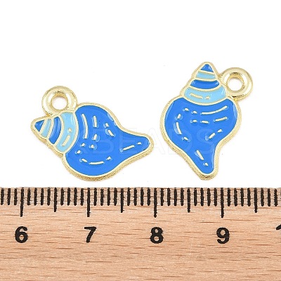 Ocean Alloy Enamel Pendants LS-FIND-E057-02C-1