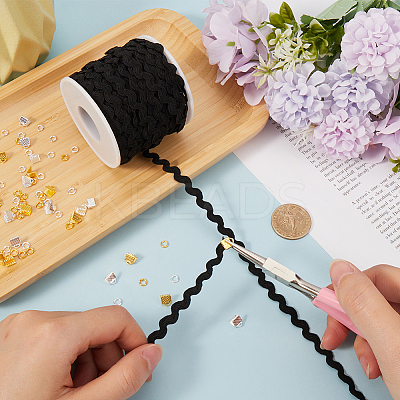 1 Strand Wave Bending Fringe Trim FIND-GF0006-65C-1