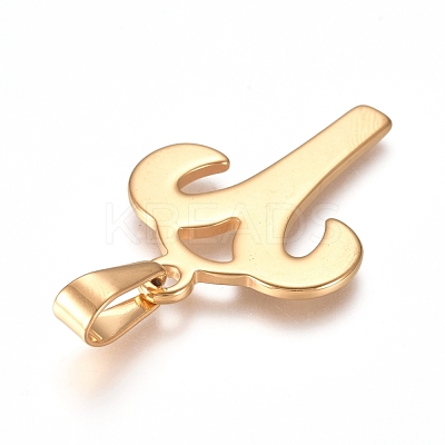 304 Stainless Steel Pendants STAS-L210-06C-G-1