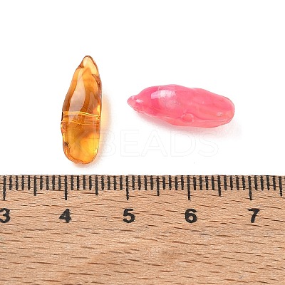 Two Tone Imitation Gemstone Style Acrylic Beads AC-CBA6852-01A-1