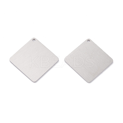 Non-Tarnish 304 Stainless Steel Pendants X-STAS-O13-08G-P-1