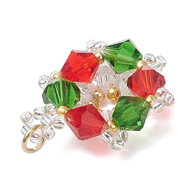 Glass Pendants PALLOY-MZ01026-1
