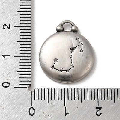 304 Stainless Steel Pendants STAS-L022-306AS-08-1