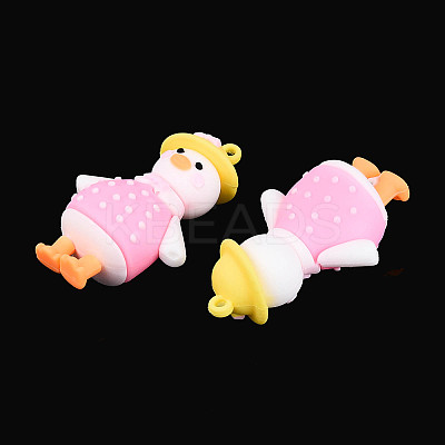 PVC Cartoon Duck Doll Pendants LS-KY-C008-05-1