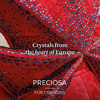 Preciosa® MAXIMA Crystal No Hotfix Flatback Stones Y-PRC-NSS12-50730-1