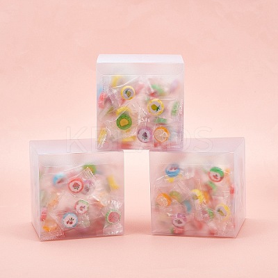 Frosted PVC Rectangle Favor Box Candy Treat Gift Box CON-BC0006-38-1