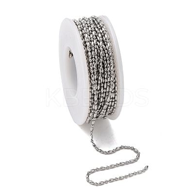 Tarnish Resistant 304 Stainless Steel Ball Chains CHS-A002D-1.5mm-1