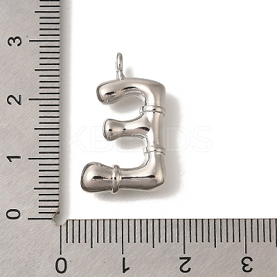 Rack Plating Brass Pendants KK-I722-08P-E-1