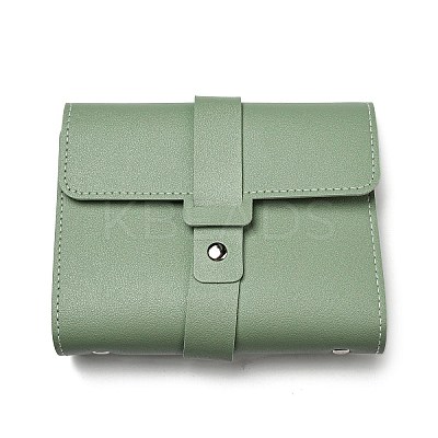 PU Imitation Leather Earring Storage Bags EDIS-E012-01B-1