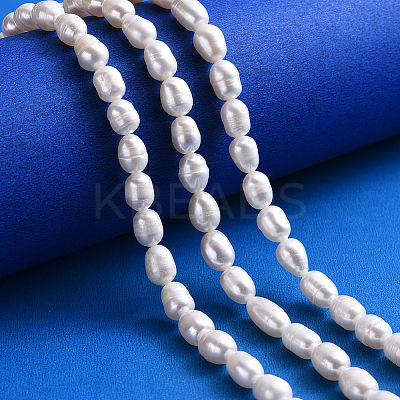 Natural Cultured Freshwater Pearl Beads Strands X-PEAR-S012-41C-1