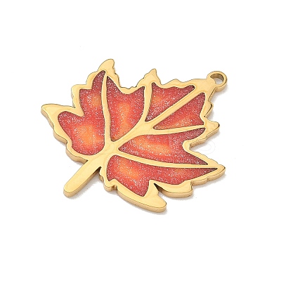 Ocean Theme 304 Stainless Steel Enamel Pendants LS-STAS-G373-01C-03-1