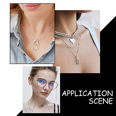 DIY Chain Necklaces Making Kits DIY-SC0020-81-1