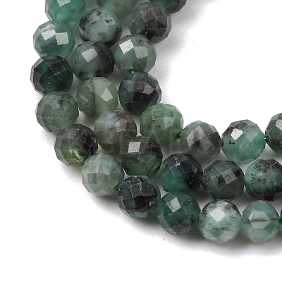 Natural Emerald Beads Strands G-T141-63B-1
