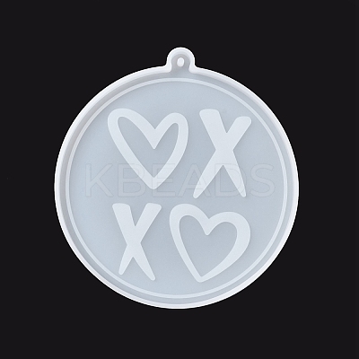 Valentine's Day Silicone Pendant Molds DIY-J009-07B-1