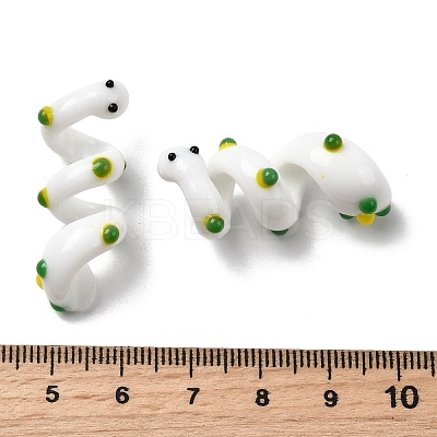 Handmade Lampwork Enamel Beads LAMP-K039-35G-1
