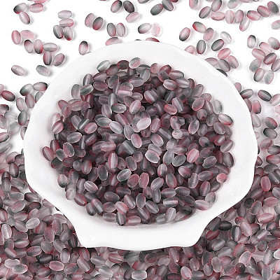 Frosted Glass Seed Beads SEED-N008-05J-1
