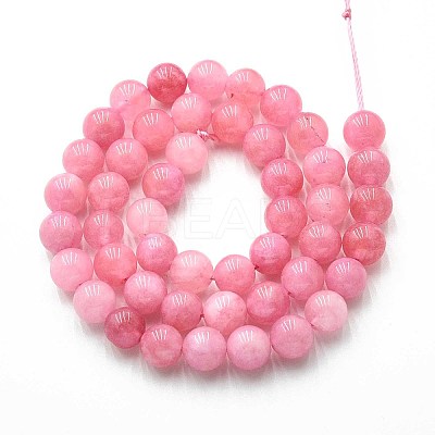 Natural Quartz Beads Strands G-N355-8mm-61-1