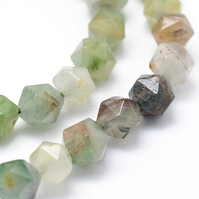 Natural Chrysoprase Beads Strands G-F523-34-10mm-1