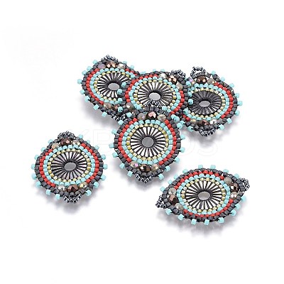 MIYUKI & TOHO Handmade Japanese Seed Beads Links SEED-A029-DA36-1