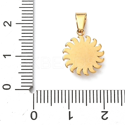 304 Stainless Steel Enamel Pendants LS-STAS-I357-04G-1