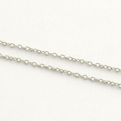 Tarnish Resistant 304 Stainless Steel Cable Chains CHS-Q001-12-100m-1