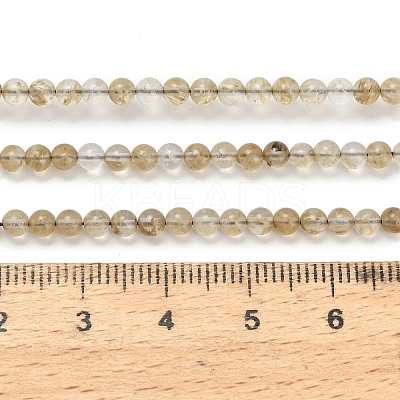 Watermelon Stone Glass Beads Strands G-Z116-A23-3mm-1