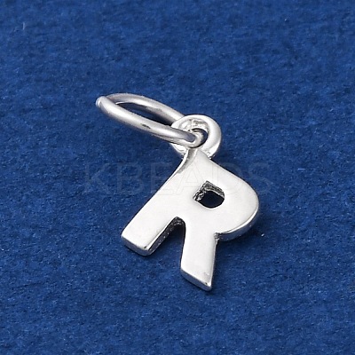 925 Sterling Silver Letter Charms LS-STER-C012-01S-R-1