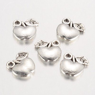 Tibetan Style Alloy Fruit Charms TIBEP-3924-AS-RS-1