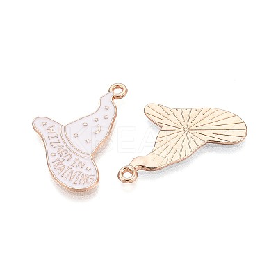 Halloween Theme Alloy and Enamel Pendants ENAM-T021-30E-01-1