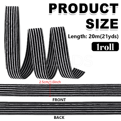 10 Yards Single Face Velvet Ribbons SRIB-PH0001-68A-1